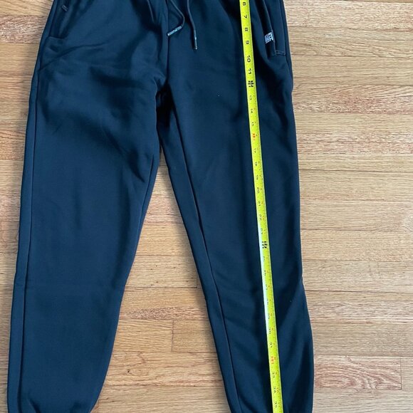 Winter Men's Sweatpants Thick Warm Fleece Joggers Sportswear Zip Pockets Cotton - Picture 4 of 7